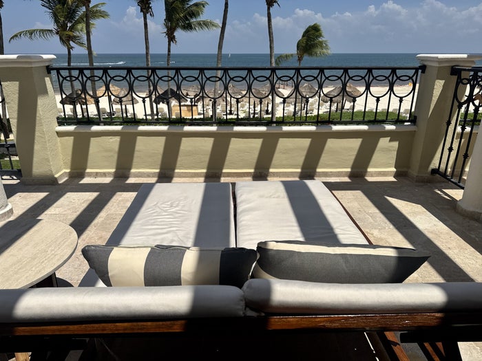 Hyatt Zilara Riviera Maya Suite Balcony Daybed