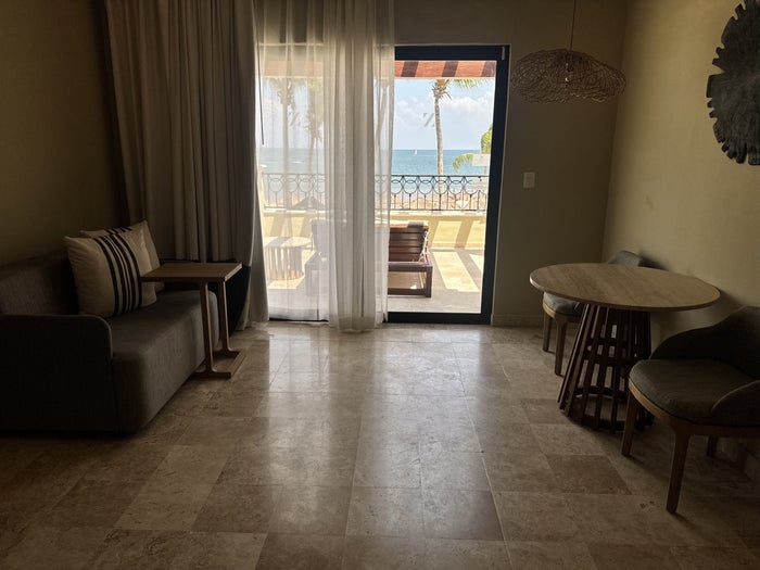 Hyatt Zilara Riviera Maya Suite Living Area