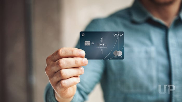 IHG One Rewards Premier Select Credit Card hand 1