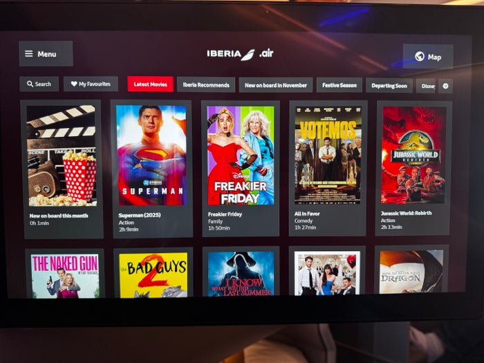 Iberia A321XLR MAD BOS movies