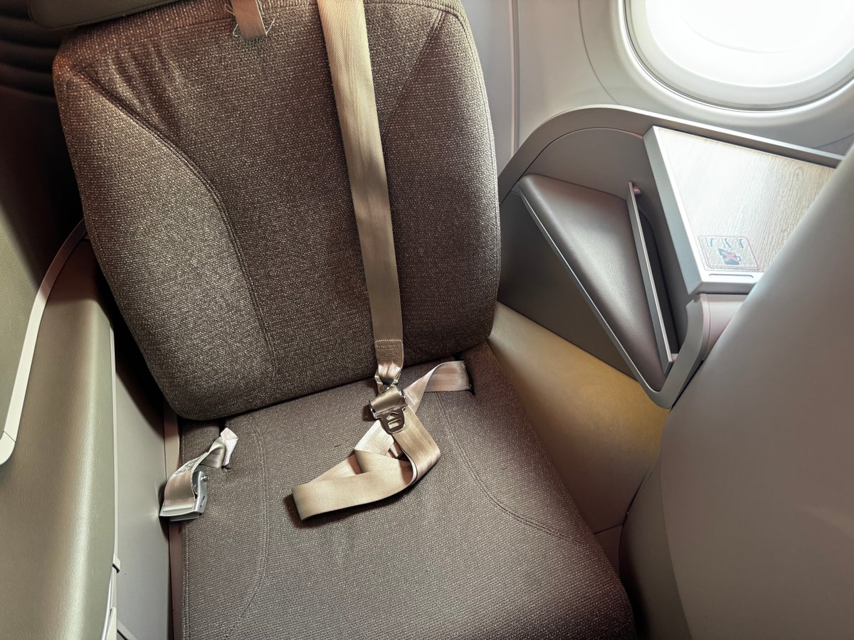 Iberia A321XLR MAD BOS seat 5A