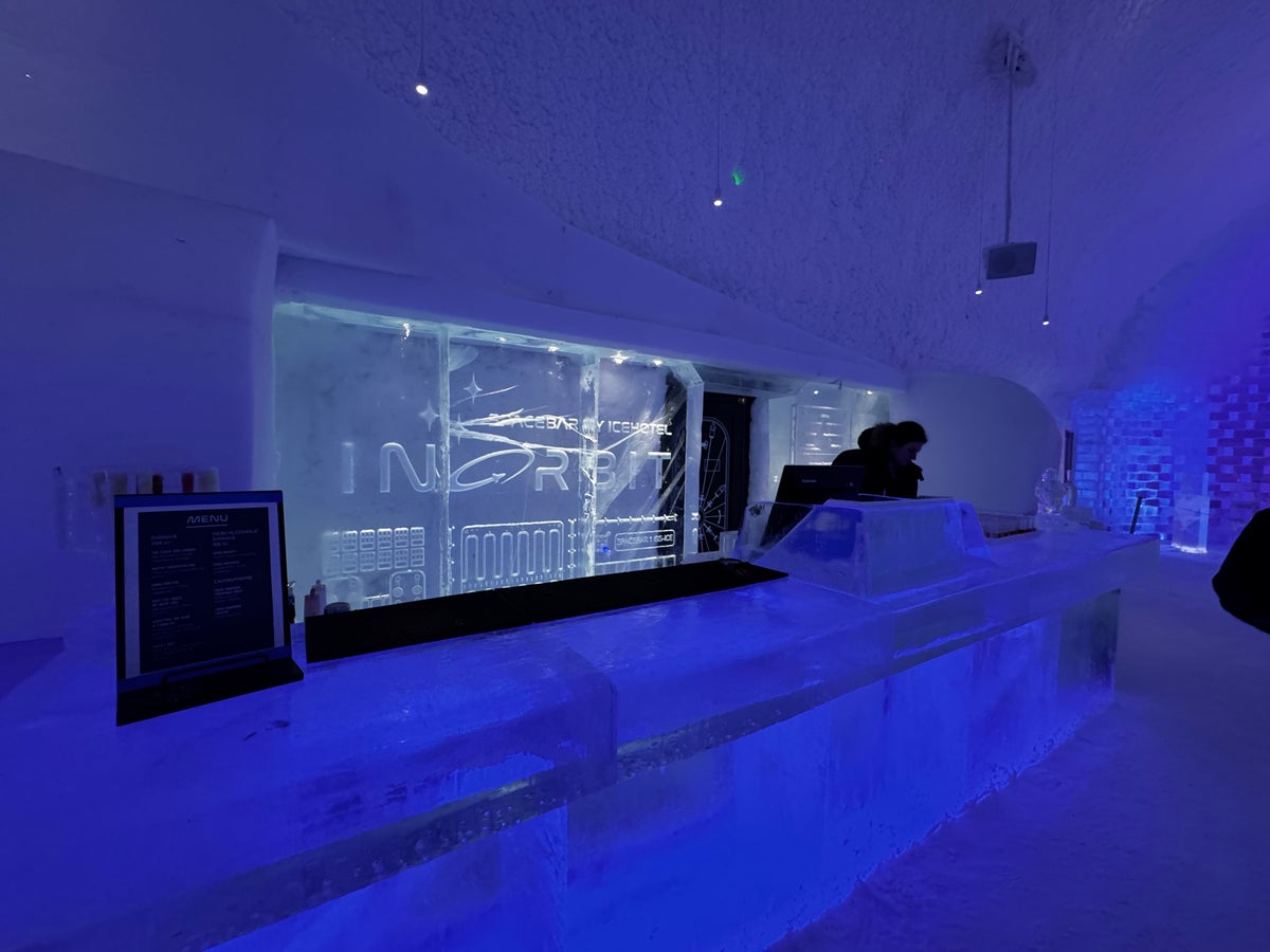 Ice Hotel Sweden Choice Ascend Ice Bar angle