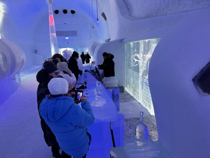 Ice Hotel Sweden Choice Ascend Ice Bar group