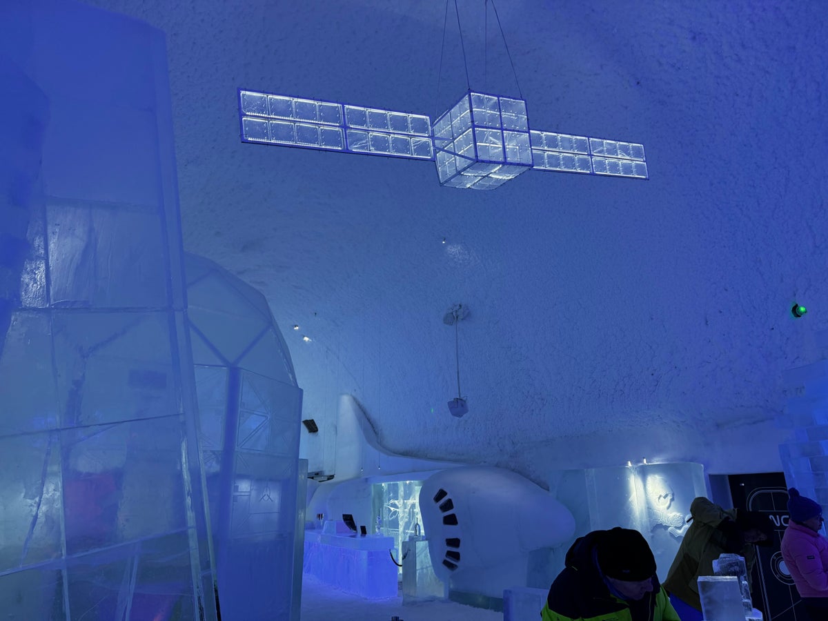 Ice Hotel Sweden Choice Ascend Ice Bar overhead