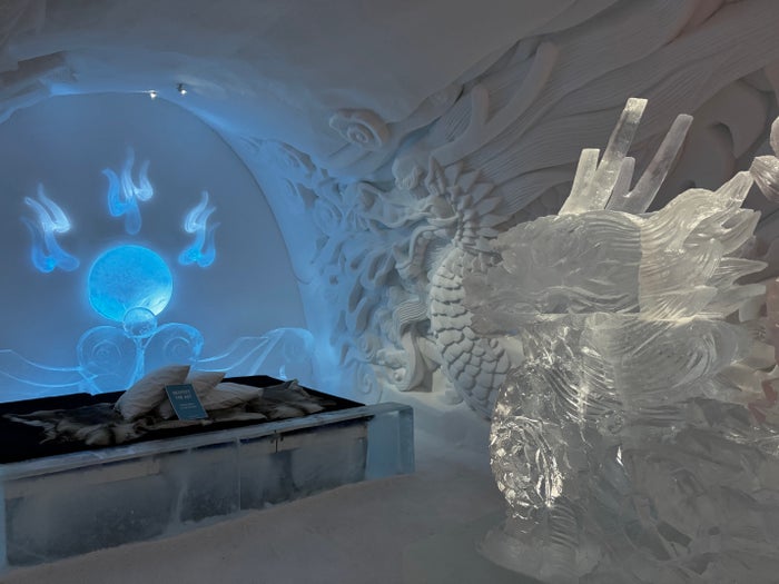 Ice Hotel Sweden Choice Ascend Ice Rooms bed 12