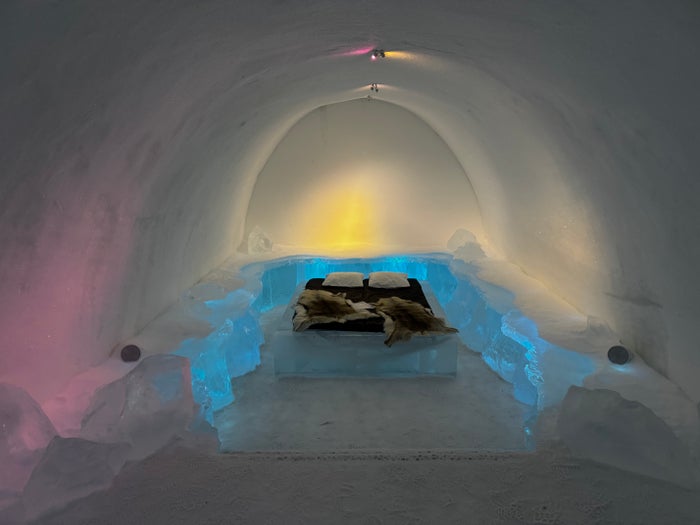 Ice Hotel Sweden Choice Ascend Ice Rooms bed 13