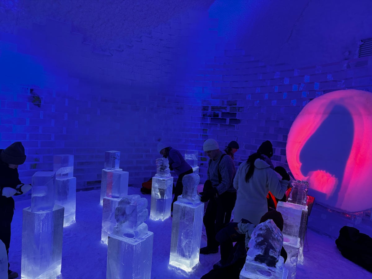 Ice Hotel Sweden Choice Ascend Ice Scultping