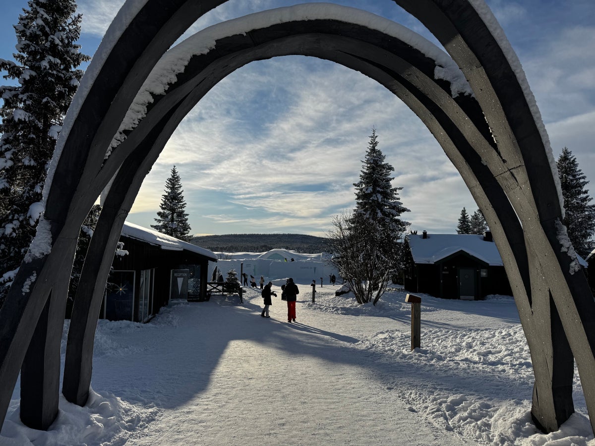 Ice Hotel Sweden Choice Ascend arch entry