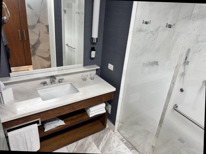 InterContinental Cartagena Bathroom Vanity and Shower