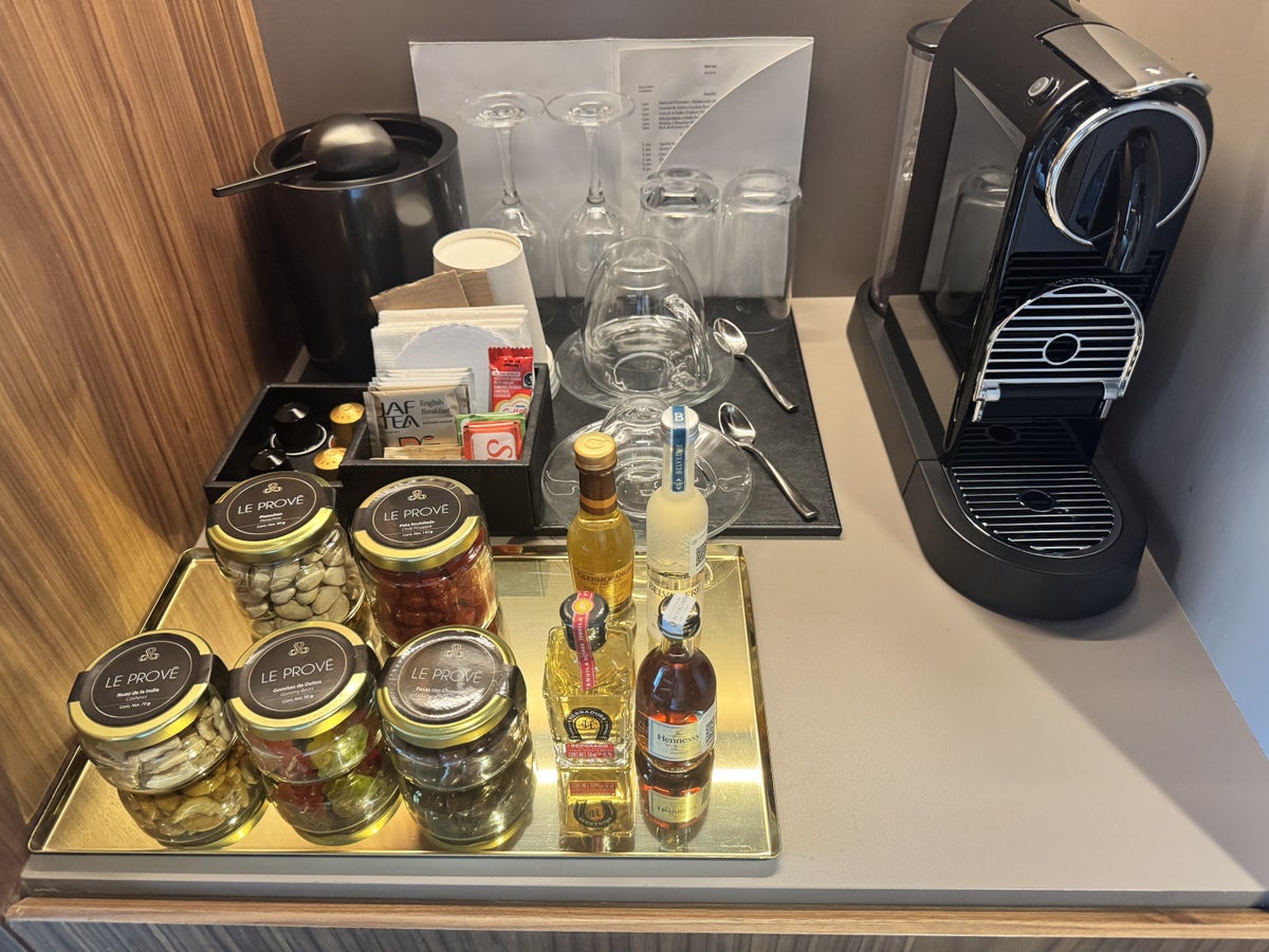 InterContinental Presidente Monterrey Minibar Coffee Station