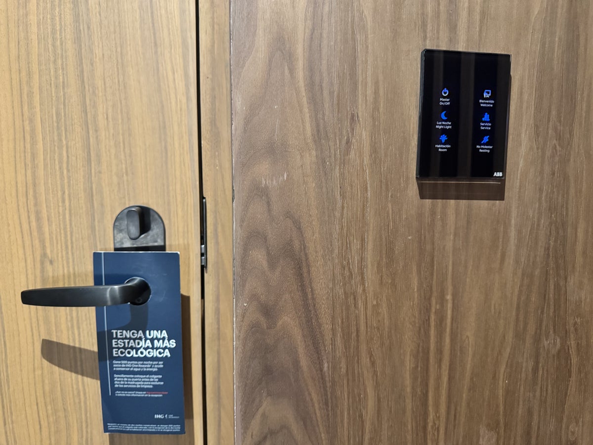 InterContinental Presidente Monterrey Room Door Eco Sign