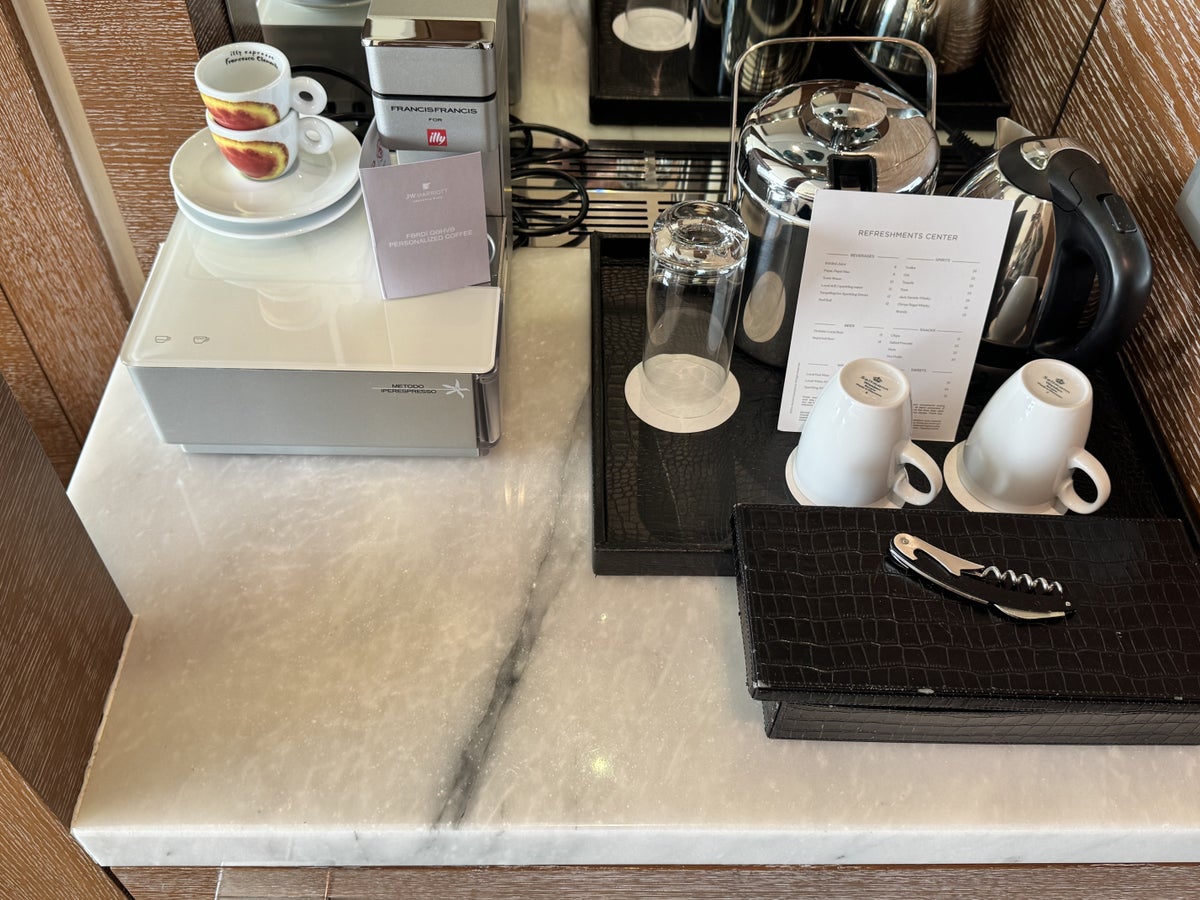 JW Marriott Absheron Baku Minibar Overview