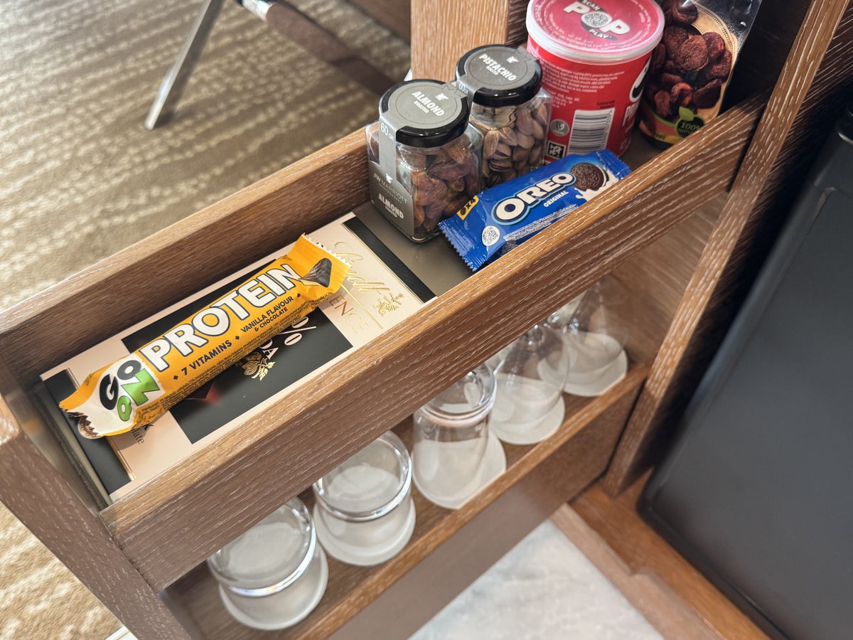 JW Marriott Absheron Baku Minibar Snacks Drawer