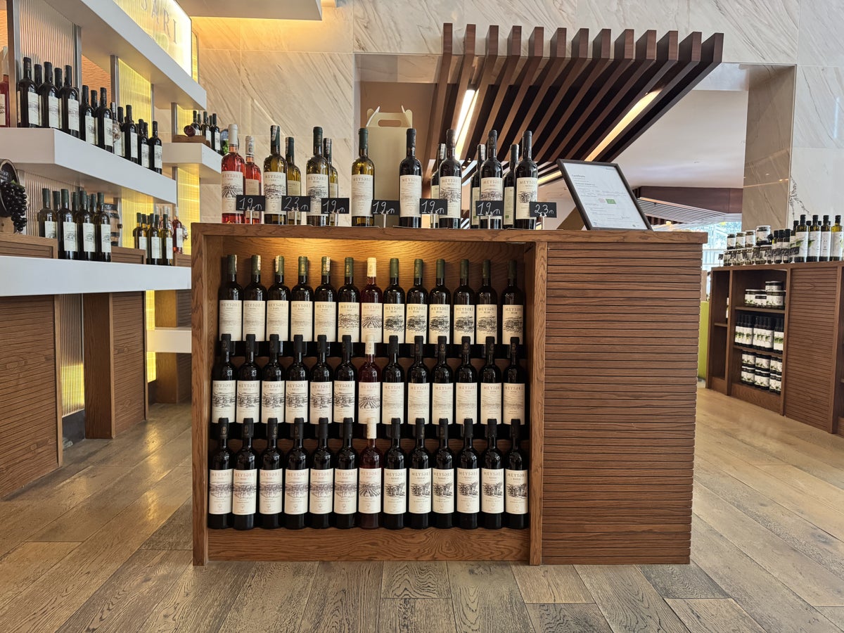 JW Marriott Absheron Baku Wine Display