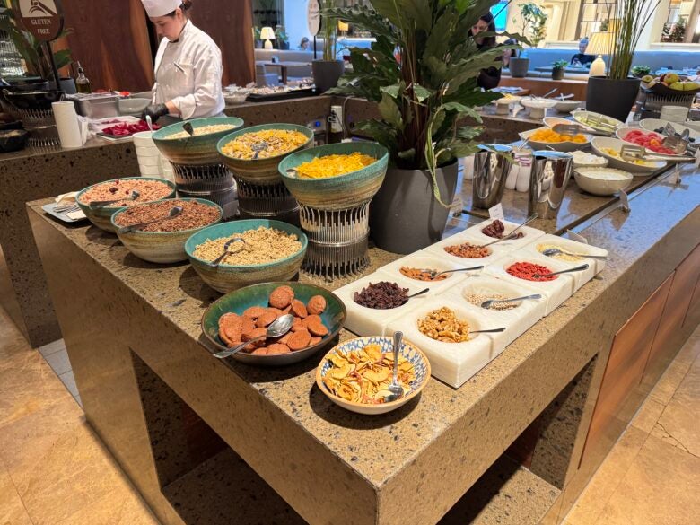 JW Marriott Bucharest Grand Hotel JW Steakhouse breakfast cereals