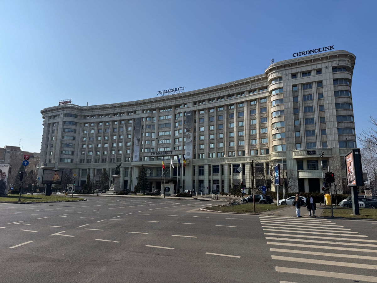 JW Marriott Bucharest Grand Hotel exterior
