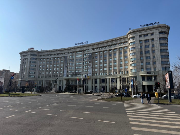 JW Marriott Bucharest Grand Hotel exterior JW Marriott Bucharest Grand Hotel exterior