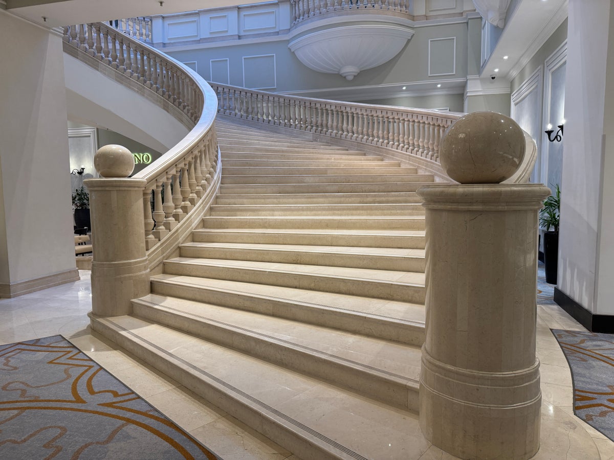 JW Marriott Bucharest Grand Hotel staircase