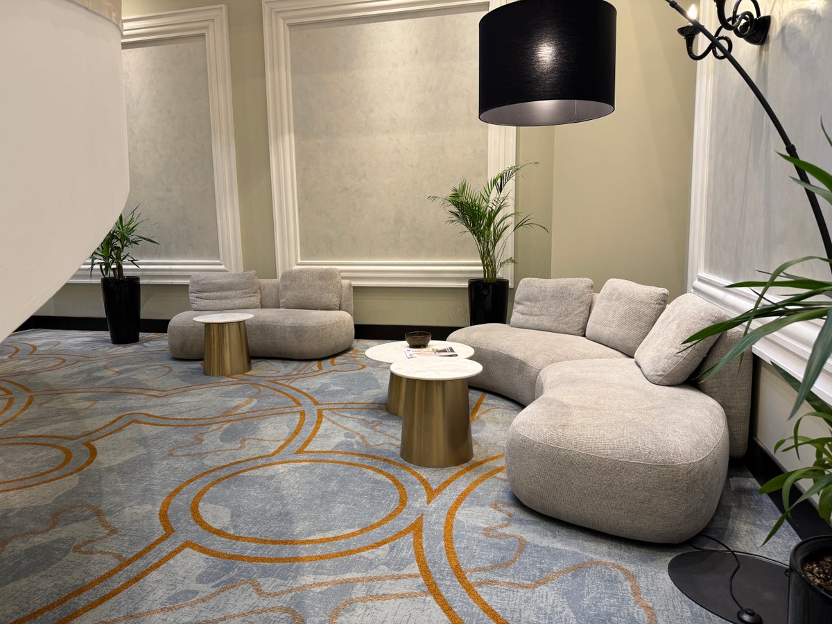 JW Marriott Bucharest Grand Hotel under the stairs