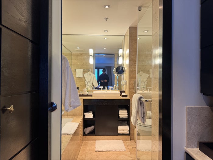 JW Marriott El Convento Cusco Peru Bathroom Entrance
