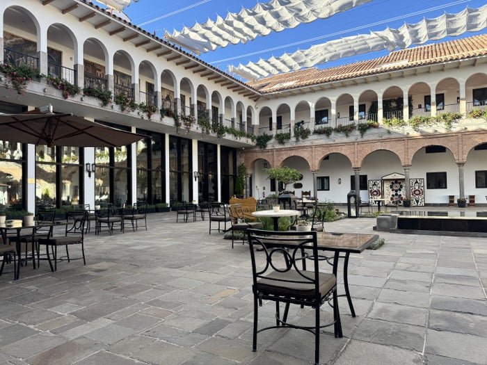 JW Marriott El Convento Cusco Peru Courtyard