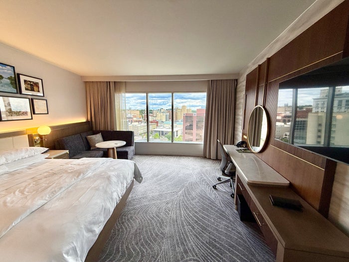 JW Marriott Grand Rapids Desk and TV Unit