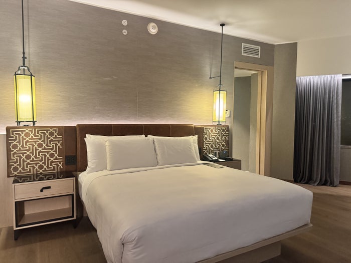 JW Marriott Hotel Lima Bedroom Angled View