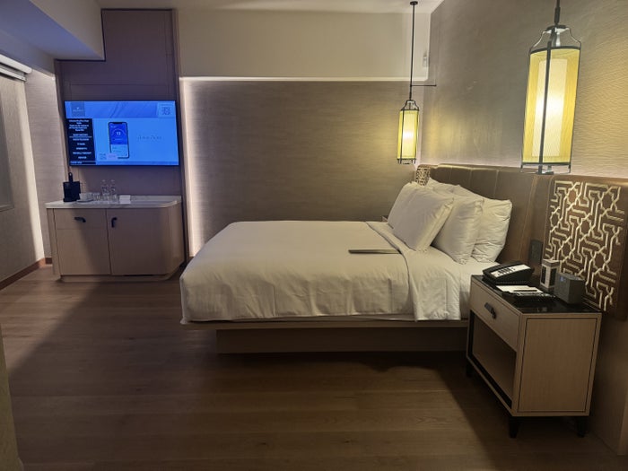 JW Marriott Hotel Lima Bedroom TV View