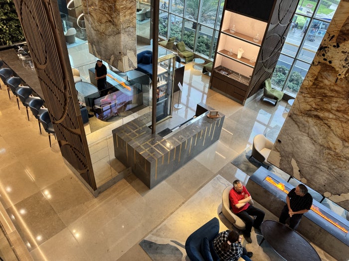 JW Marriott Hotel Lima Lobby Overview