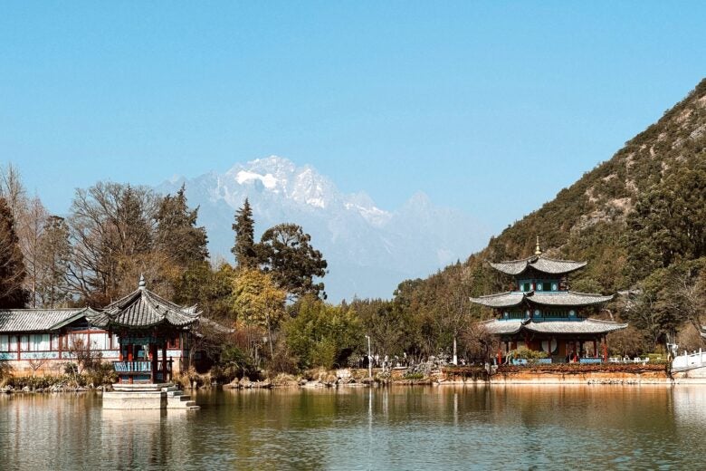 Jade Snow Dragon Mountain Dali China
