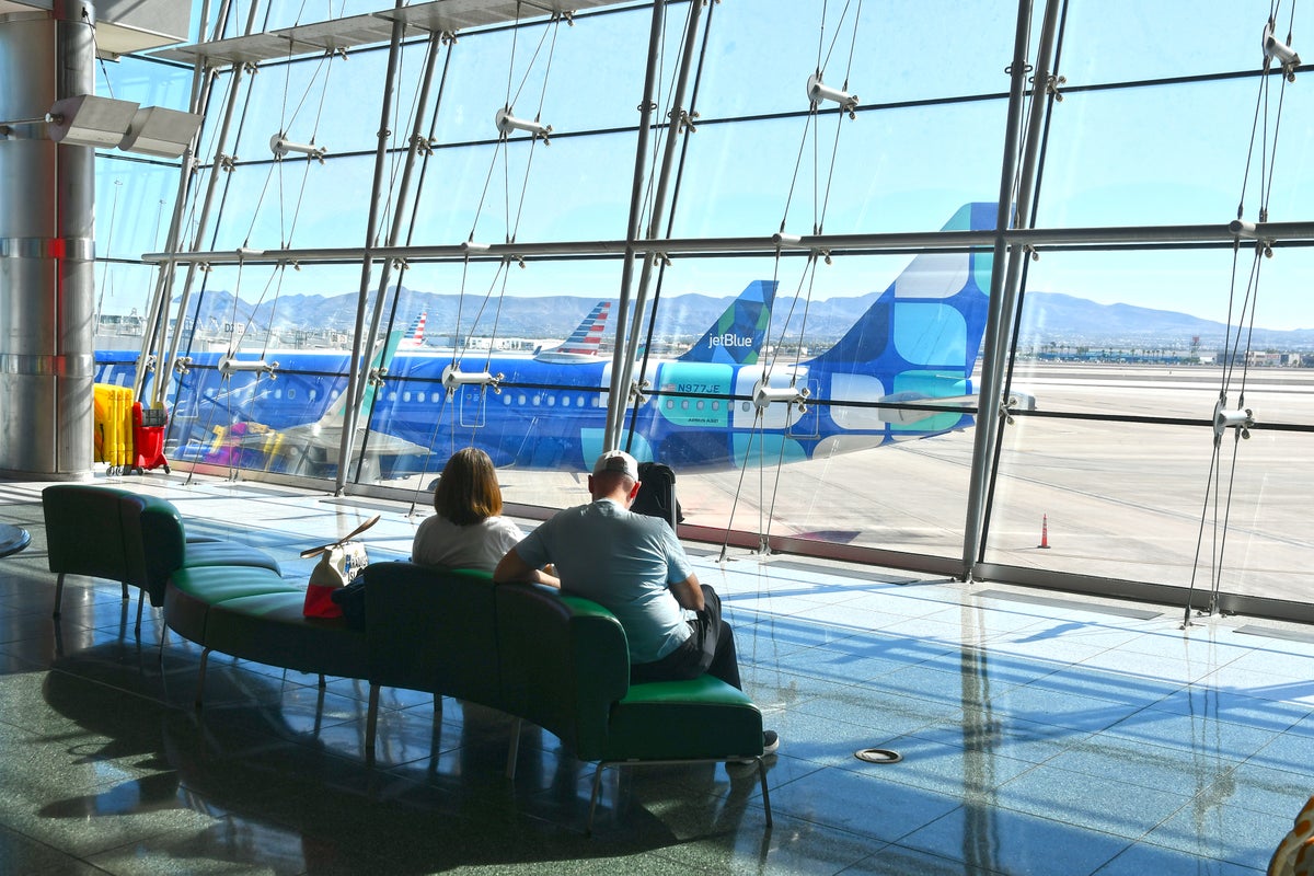 JetBlue American Airlines Terminal 1 Concourse D Las Vegas
