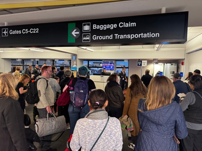JetBlue boarding mess BOS ORD