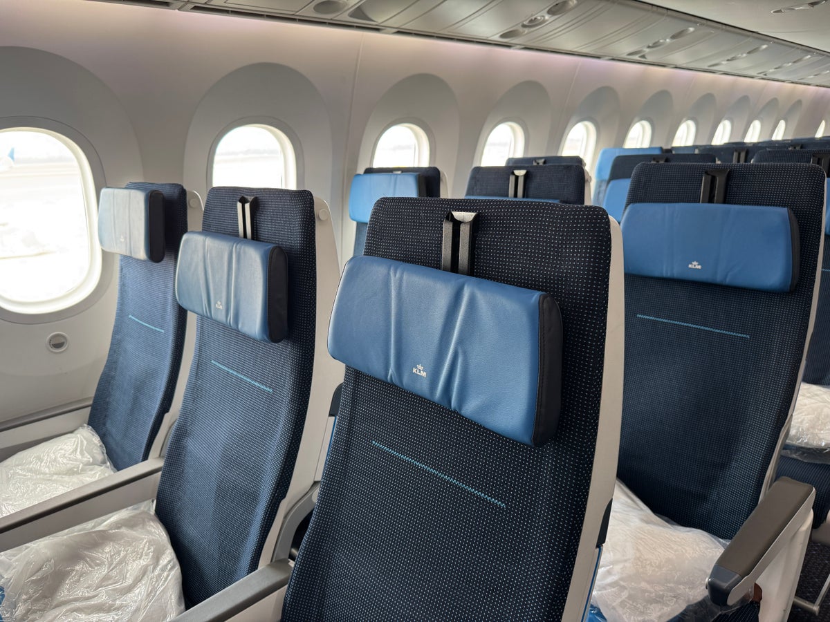 KLM economy seats 787 10