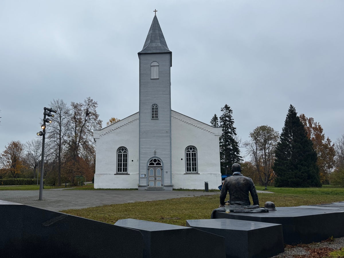 Kardla church WW2 memorial Kardla church WW2 memorial