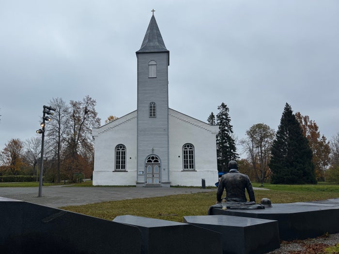 Kardla church WW2 memorial