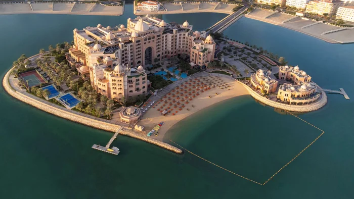 Kempinski Doha aerial view