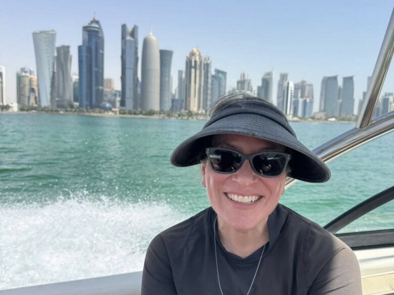 West Bay in Doha, Qatar.