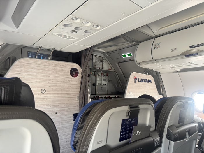 LATAM A320 Premium Economy Cabin Bulkhead LATAM A320 Premium Economy Cabin Bulkhead