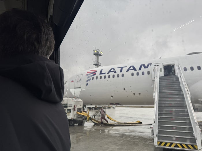 LATAM B787 9 GRU MEX Exterior Ramp