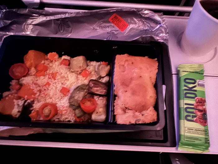 LATAM B787 9 GRU MEX VGML Dinner Plated