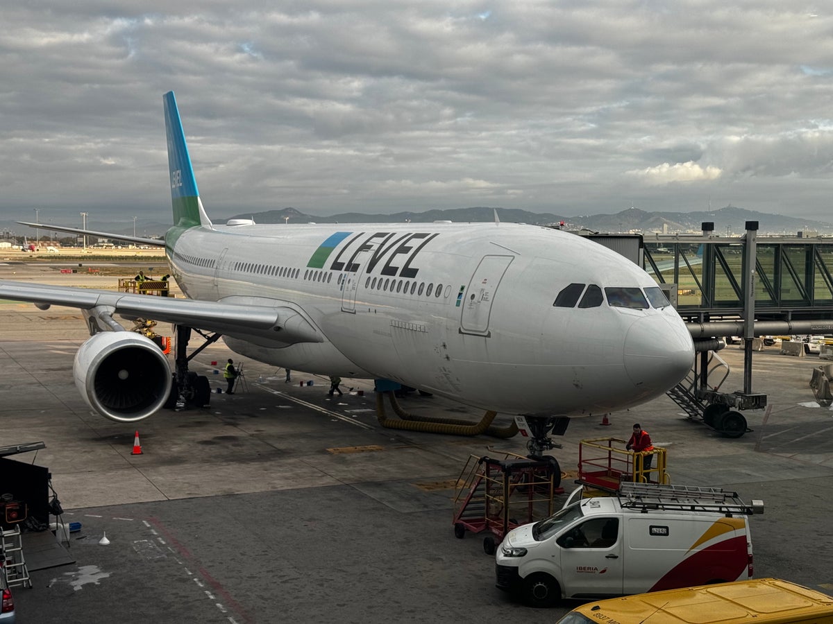 LEVEL A330 at BCN gate LEVEL A330 at BCN gate