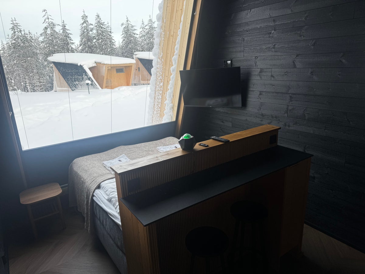 Lapland Glow Chalets bedroom