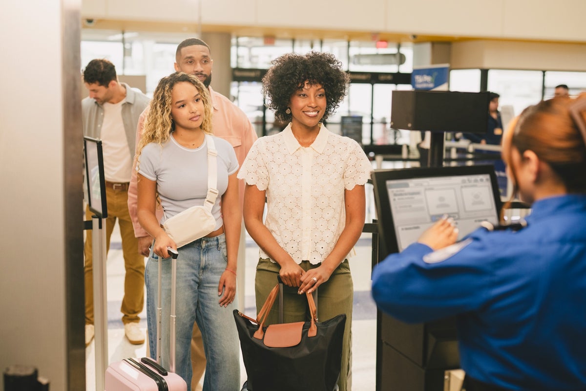 Large TSA PreCheck Touchless ID family mom first