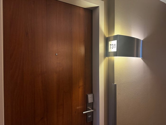 Lindner Hotel Hamburg Am Michel JdV Hyatt 1 King Bed Deluxe door 731