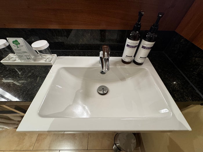 Lindner Hotel Hamburg Am Michel JdV Hyatt 1 King Bed Deluxe sink