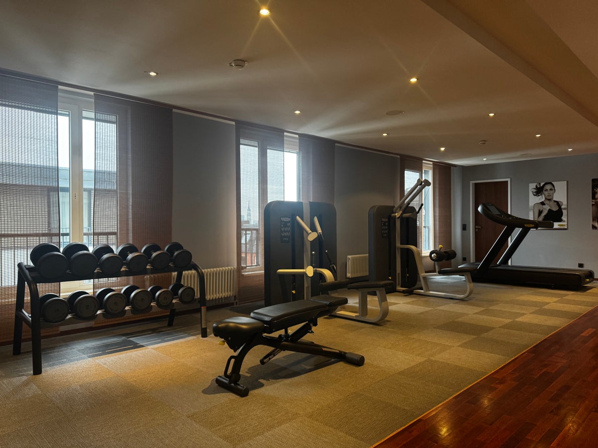Lindner Hotel Hamburg Am Michel JdV Hyatt gym equipment