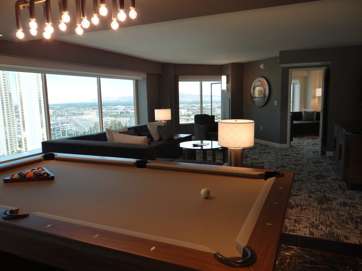 MGM Grand Las Vegas Marquee Suite living room