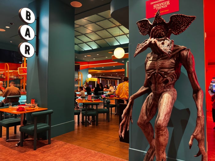 MGM Grand Las Vegas Netflix Bites interior MGM Grand Las Vegas Netflix Bites interior