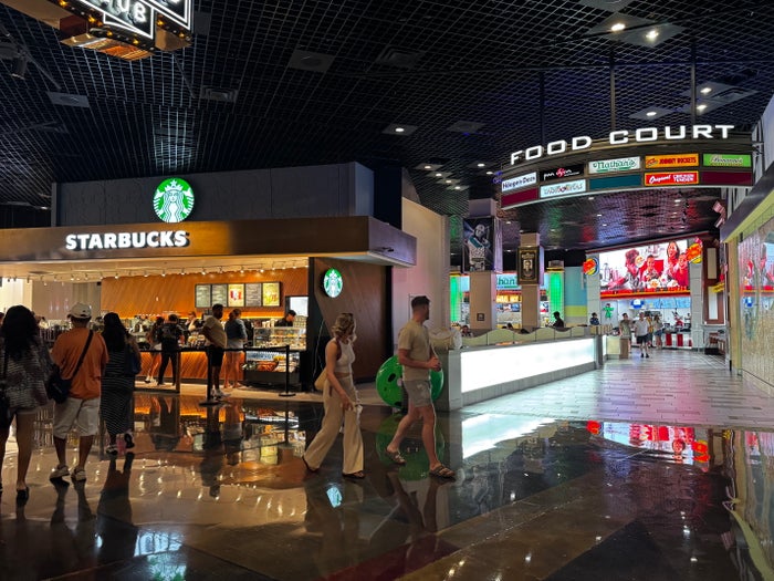 MGM Grand Las Vegas food court Starbucks MGM Grand Las Vegas food court Starbucks