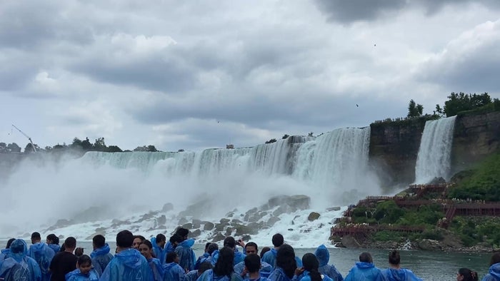 Maid of the Mist view boat